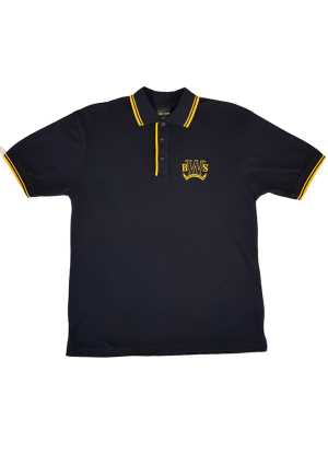 Wymondley School Polo Navy/Gold